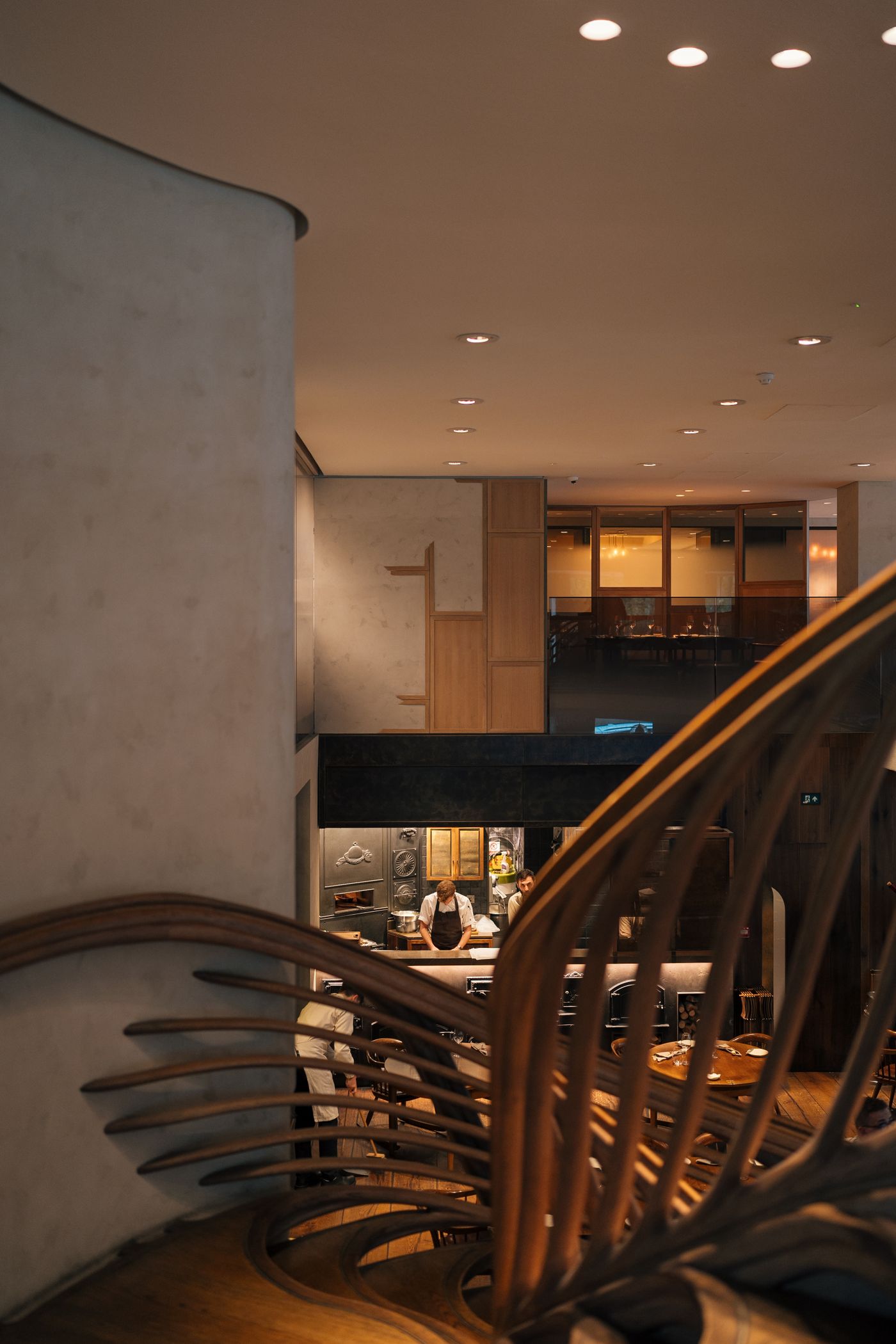 Interior de café elegante
