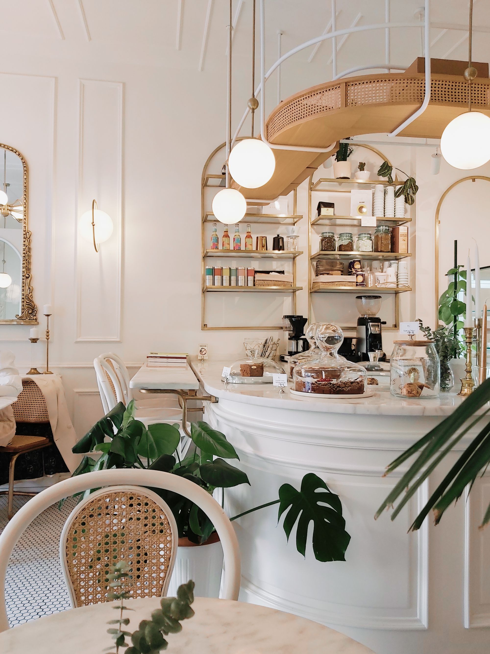 Café de diseño contemporáneo